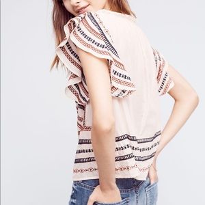 Anthropologie Tops - Anthropology Embroidered Blouse Anthropologie Tops - Anthropology Embroidered Blouse